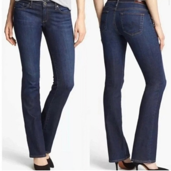 AG Adriano Goldschmied The Olivia Skinny Bootcut Size 29 R - Picture 2 of 15